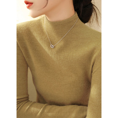 韩诗顿半高领高级感长袖