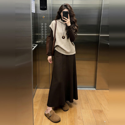 新年战袍针织洋装子女秋