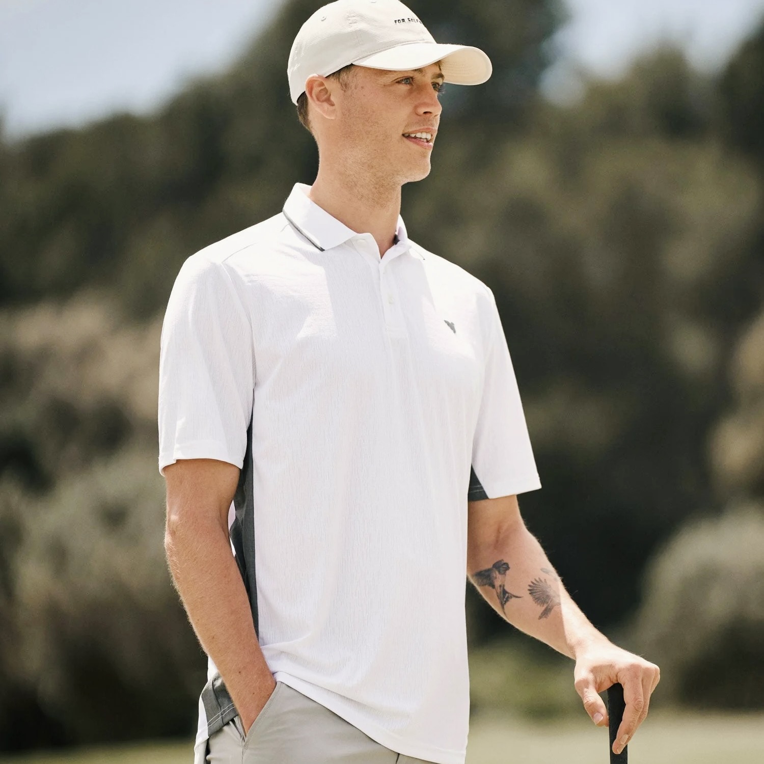 代购Macade高尔夫短袖衫男Golf Course Climate Polo
