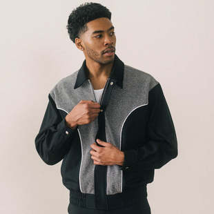 代购Bogey Boys Glitter Jacket男子高尔夫夹克外套