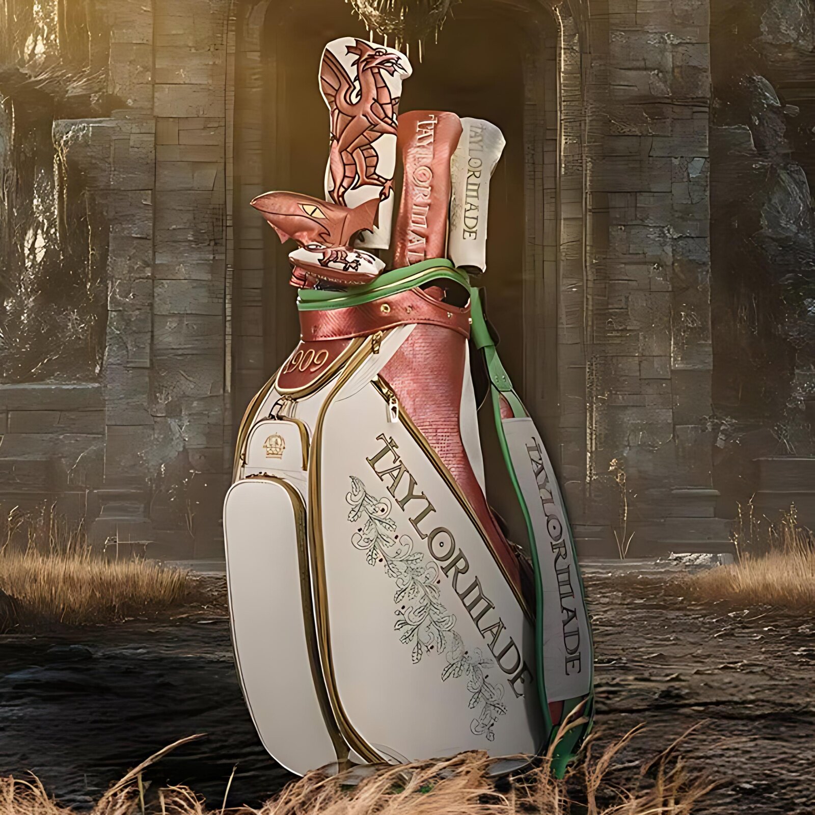 Taylormade高尔夫球包龙裔法杖球杆包英国公开赛Dragonborn Staff
