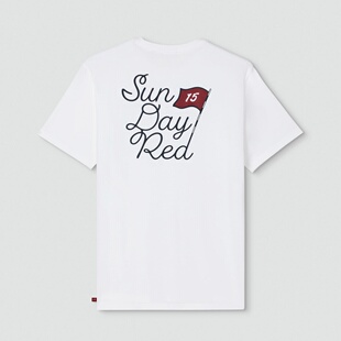 sun day red高尔夫短袖T恤泰格伍兹Bayside Pima Cotton T-Shirt
