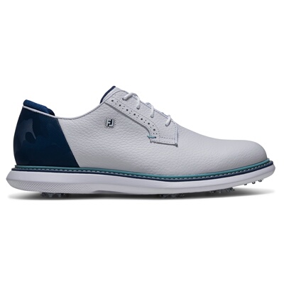 代购FootJoy Traditions Blucher Golf男子活钉新款高尔夫球鞋