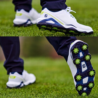 代购FootJoy高尔夫球鞋男防水活钉款柔软轻便舒适Tour Alpha Golf