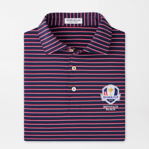Peter Millar高尔夫短袖衫莱德杯Dunnes Performance Jersey Polo