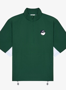 代购MALBON高尔夫短袖风衣男子新款PINE WINDSHIRT