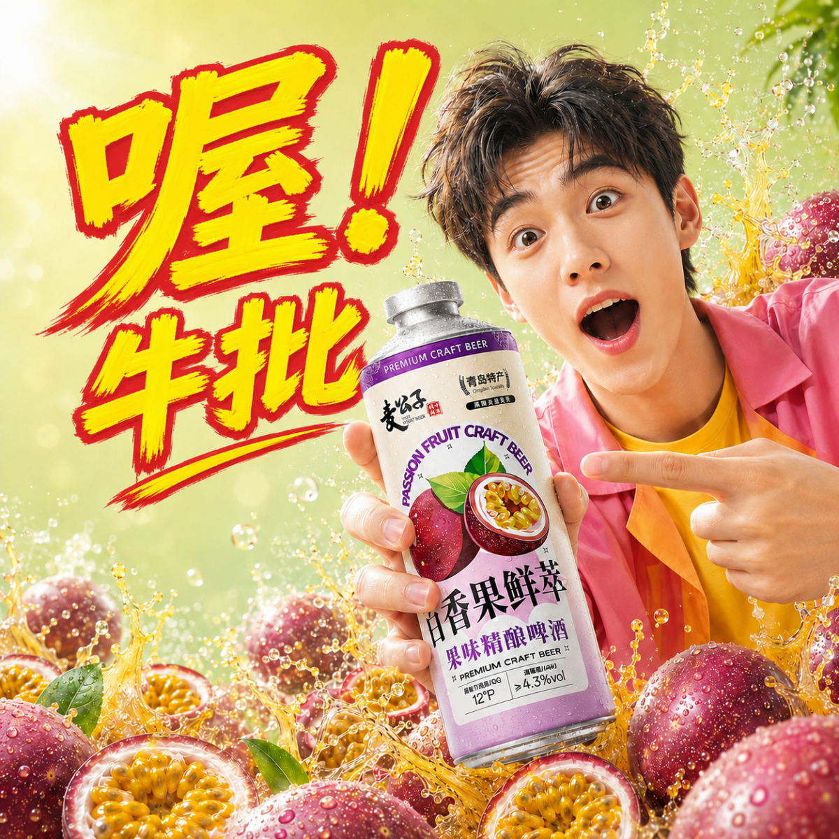青岛特产精酿啤酒礼盒装