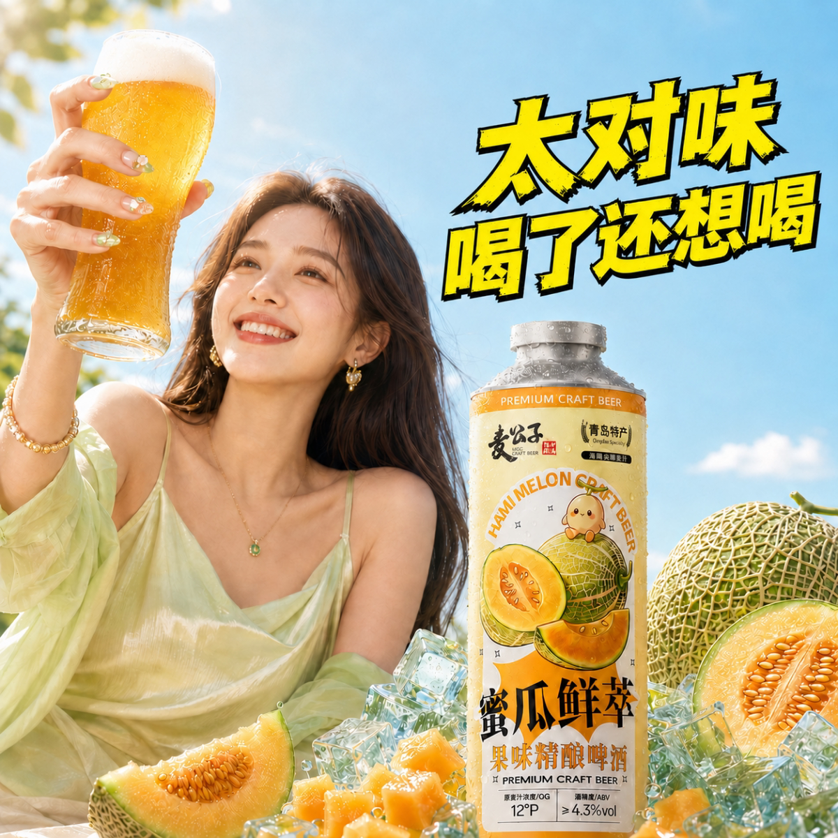 青岛特产精酿原浆啤酒整箱礼盒装