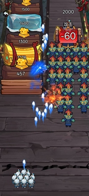 御龙防线 向僵尸开炮类型免广告刷新4倍速资源无条件安卓自动发货