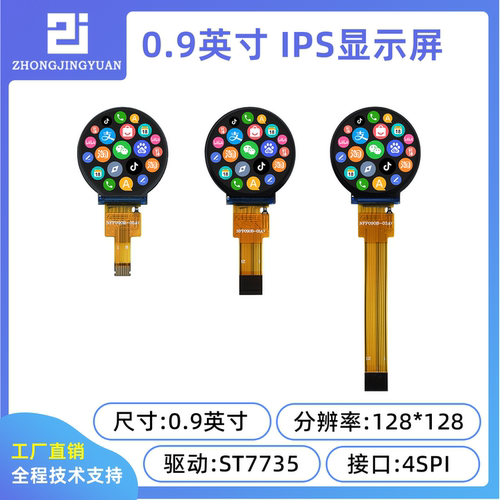 黄保凯中景园高清IPS圆屏