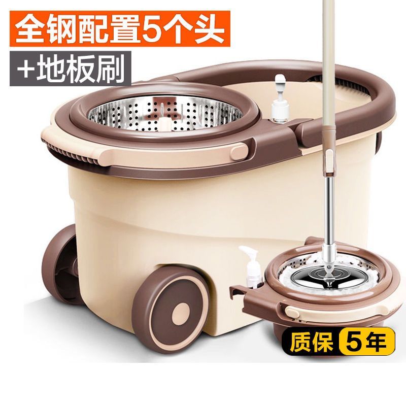 家居拖地拖把拖地桶配件通用型清仓特价全自动一体拖把桶长方形