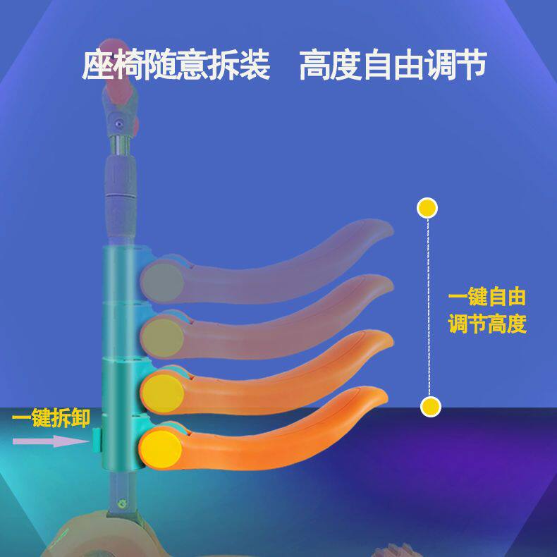 新品儿童滑板车座椅加装通用型坐凳配件单买坐板宝宝车座折叠便捷
