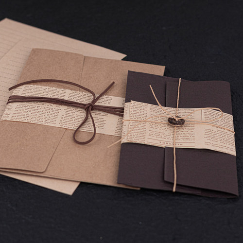 椒叔叔牛皮纸横线信纸