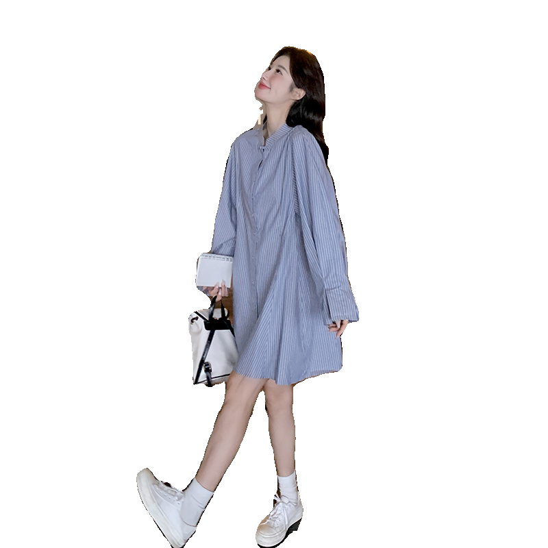 主推款条纹新款短裙新中式时尚大方,女装连衣裙,浙宝220A