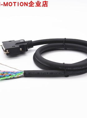 松下A6伺服驱动器X4接口 IO控制线 DVOP4360 MR-J3CN1-1M 控制线