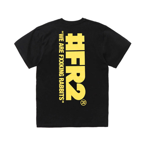 #FR2 Big Logo T-shirt 男女个性短袖T恤潮