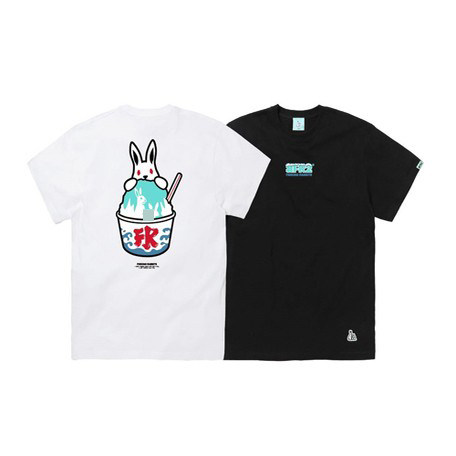 #FR2 月桃GETTO Shaved Ice Rabbit T-shirt 男女短袖T恤潮