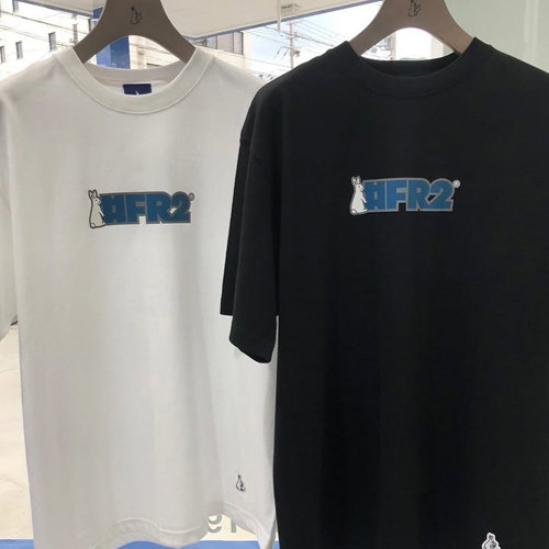 #FR2 港MINATO Rabbits Logo T-shirt 男女短袖T恤潮