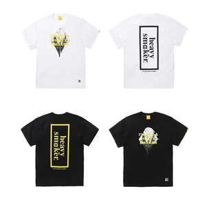 ONE PIECE海贼王 男女短袖 FR2 T恤潮 山治SANJI 联名 Logo Back