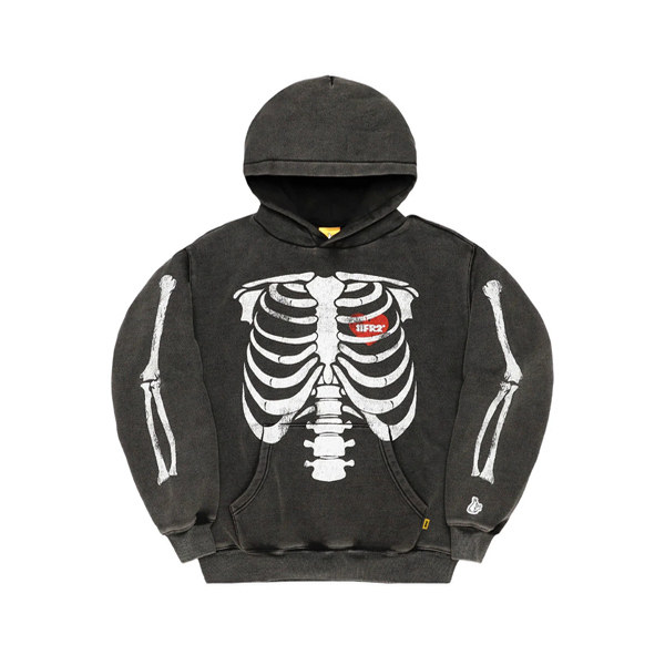 #FR2 Frost Wash BONE Garment Dye Hoodie 男女连帽卫衣帽衫潮