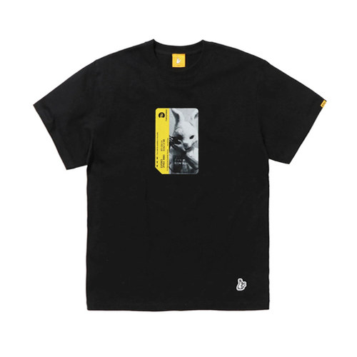 #FR2 RTA Subway Card T-shirt 男女宽松个性短袖T恤潮