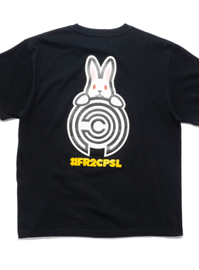 #FR2 X CAPSULE C-LOGO RABBIT T-shirt 男女短袖T恤潮