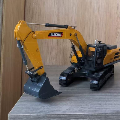徐工集团挖机合金模型仿真大型全液压挖掘机工程车黄色XE380GK