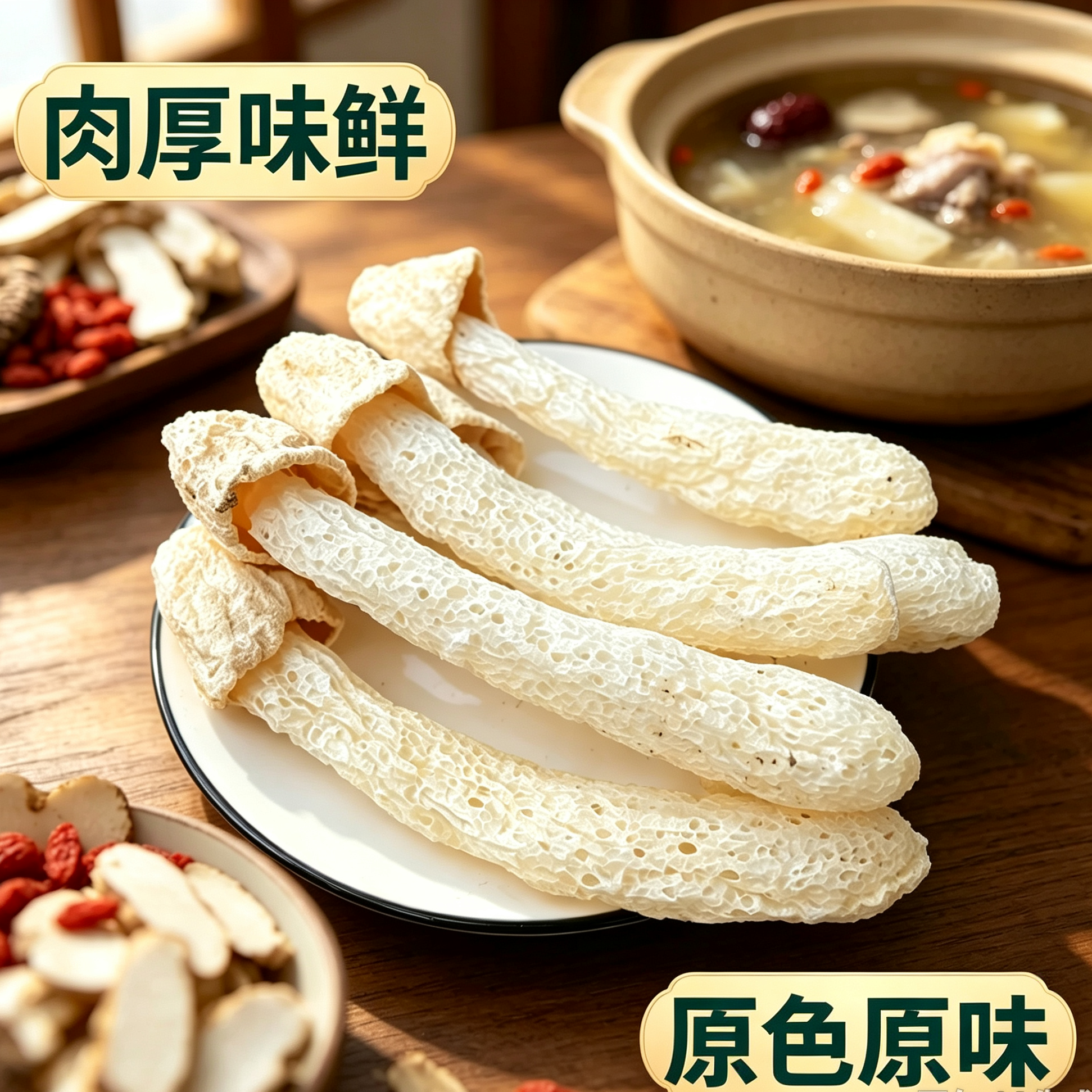 竹荪干货 人工无硫竹荪云南特产新鲜短裙竹苼50g包邮营养菌菇味