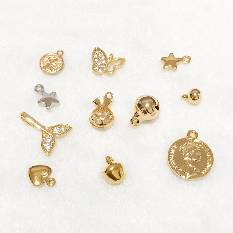 Bracelets Accessories diy Pendant love Five-pointed star butterfly Little bell Sashimi Purse fish tail Pendantin the Accessories/Fashion Jewelry,  DIY Fitting , Other DIY Jewelry Accessories  category - from Buy2taobao.com to provide professional Taobao agent buy service