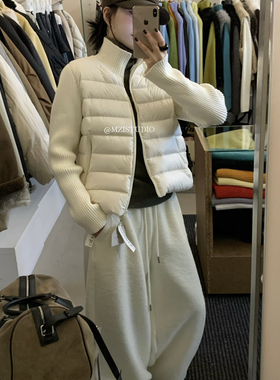 MZI STUDIO-设计感简约舒适御寒排骨羽绒服(含90白鸭绒)17256#