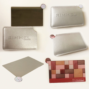 日本RIMMEL芮谜 化妆镜子 口红调色盘