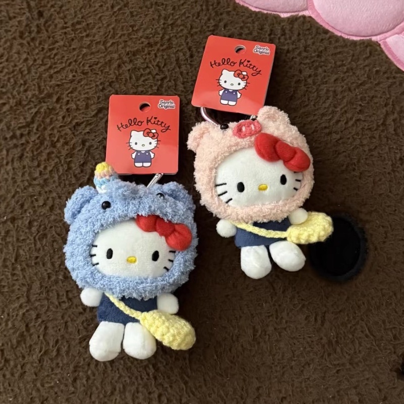 日本正版头套系列hellokitty挂件