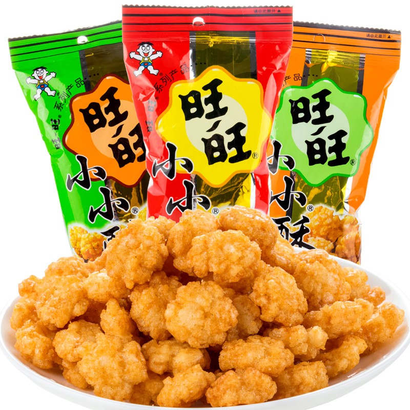 香葱旺旺原味小小酥60g80回忆