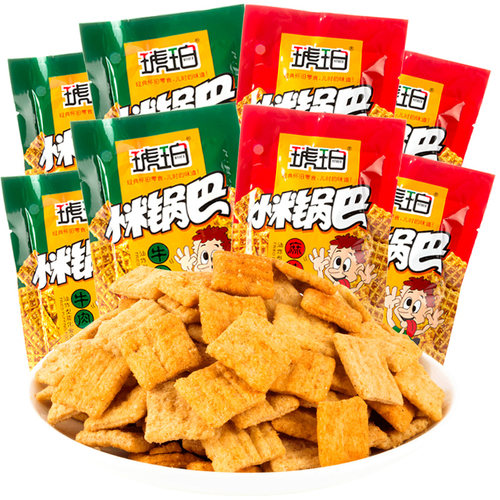 儿时锅巴琥珀小米锅巴琥珀批发