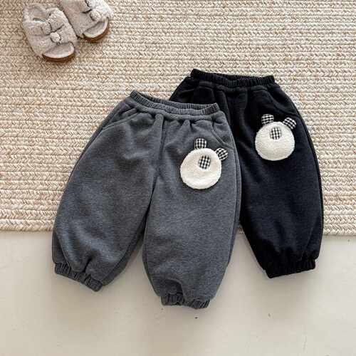 婴幼儿夹棉卫裤冬季新款男宝宝