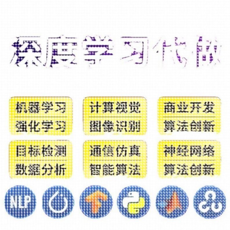 python深度学习机器学习代做跑编服务代码指导编写调试视觉接单