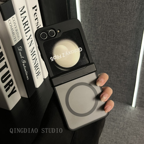 适用三星zflip6/5/4/3磁吸手机壳