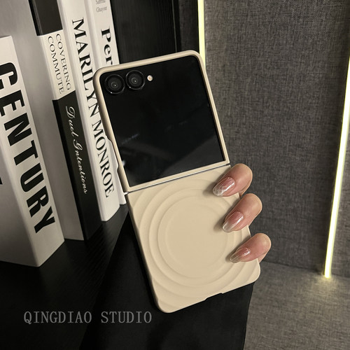适用于三星zflip7/6/5磁吸手机壳