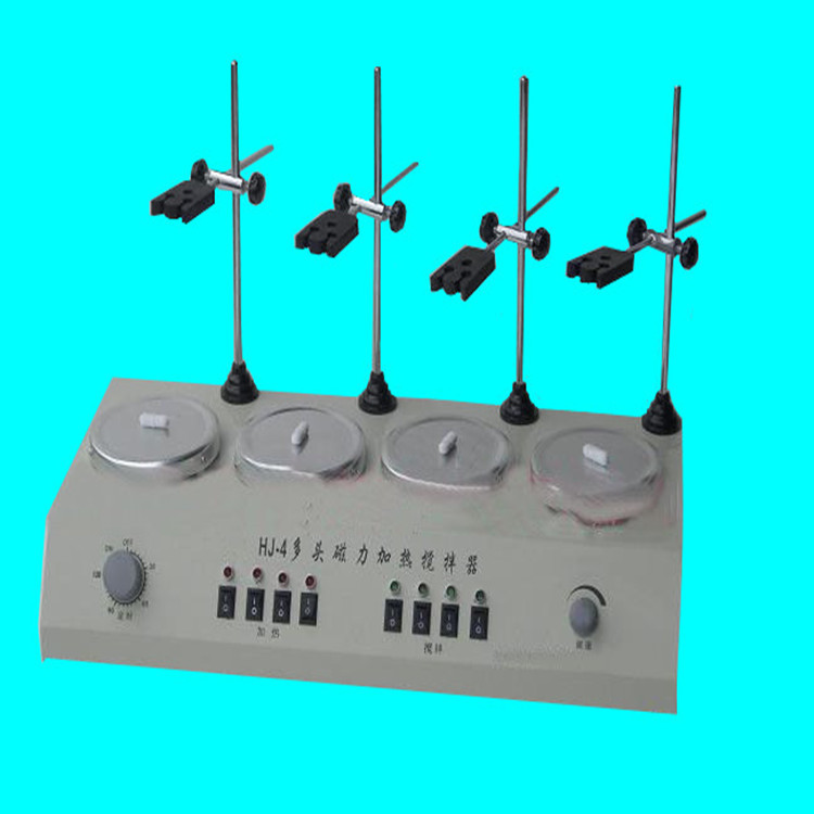 CJJ-4四联磁力加热搅拌器 多头磁力加热搅拌器 磁力搅拌器厂家