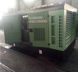 玉柴400HP 开山压缩机 23G 300kw 打井专用螺杆压缩机KSZJ