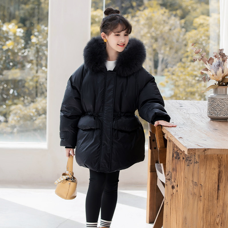 女童羽绒服冬季2025新款洋气
