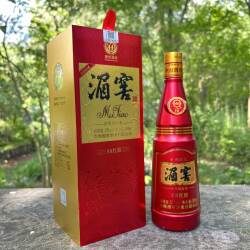 湄窖酒 红湄 浓香型白酒高度酒优级酒纯粮酒500ml