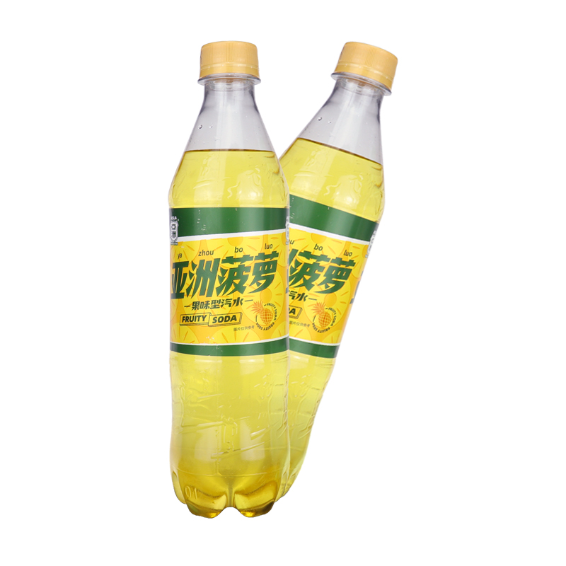 亚洲菠萝味胶瓶即饮汽水
