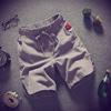 Linen Cotton and hemp personality Retro shorts 3 points summer Trend Casual pants ultrathin Super shorts