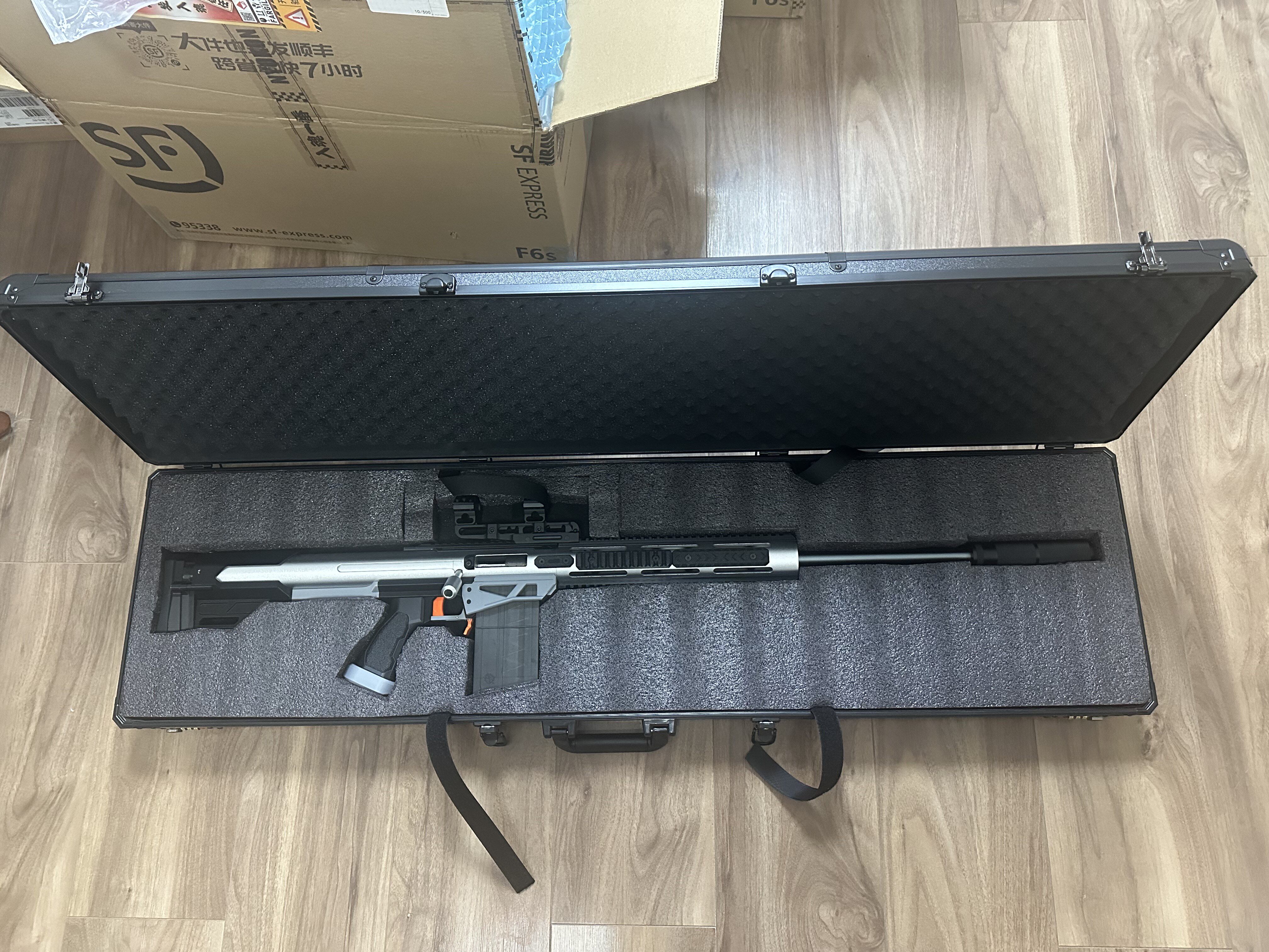 【来劲大狸】钻石狗天行者2代发射器软弹枪 手拉栓精准狙击玩具枪