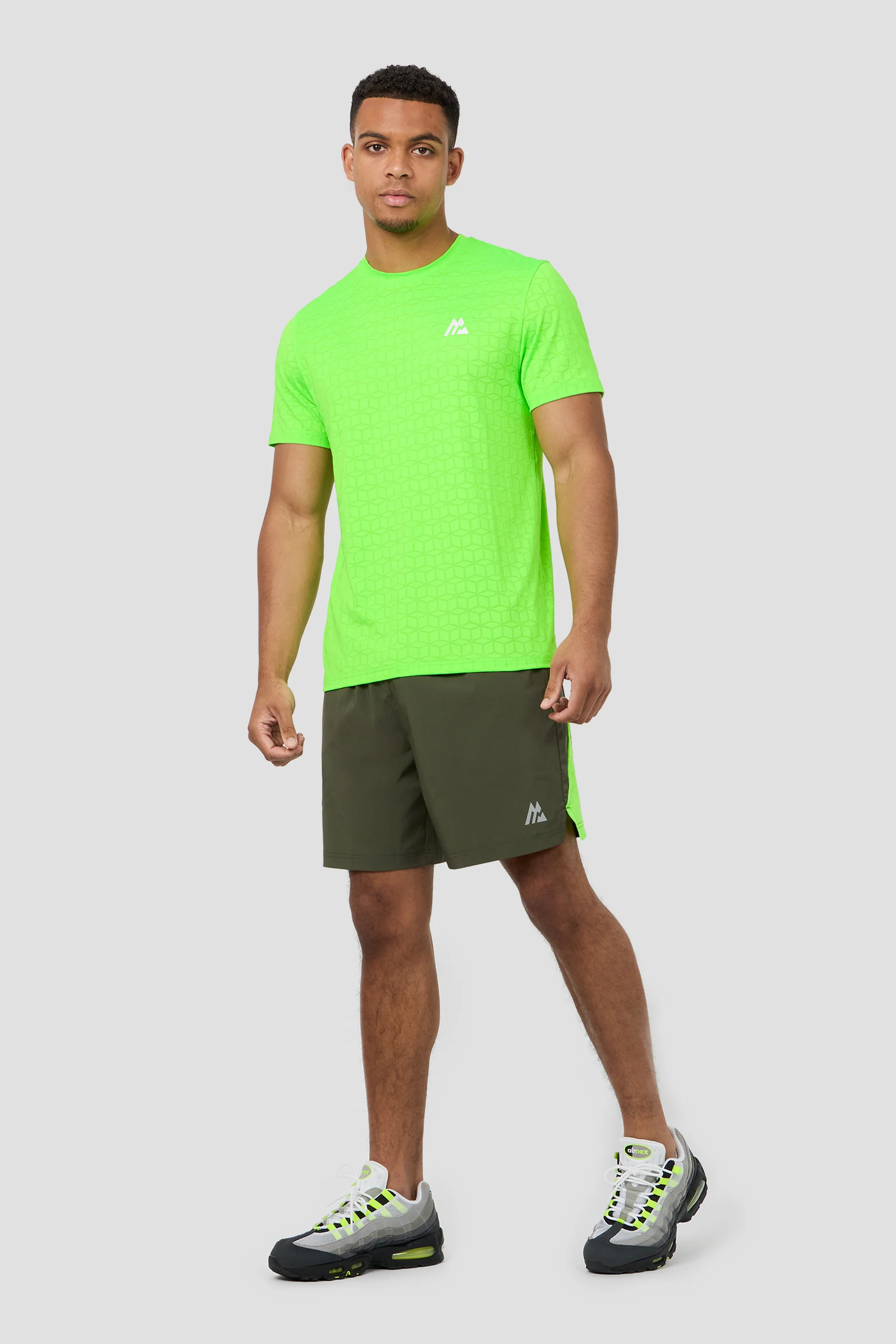 thumbnail for British single cube suit quick-drying breathable sports shorts men's loose running gym pants slacks montirex