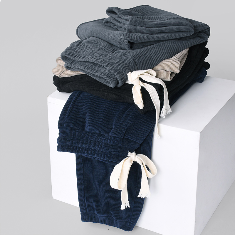 卫裤宽松版休闲欧绵绒