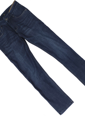 男士冬季温暖品直筒版型加绒牛仔裤staight fit加厚保暖商务休闲