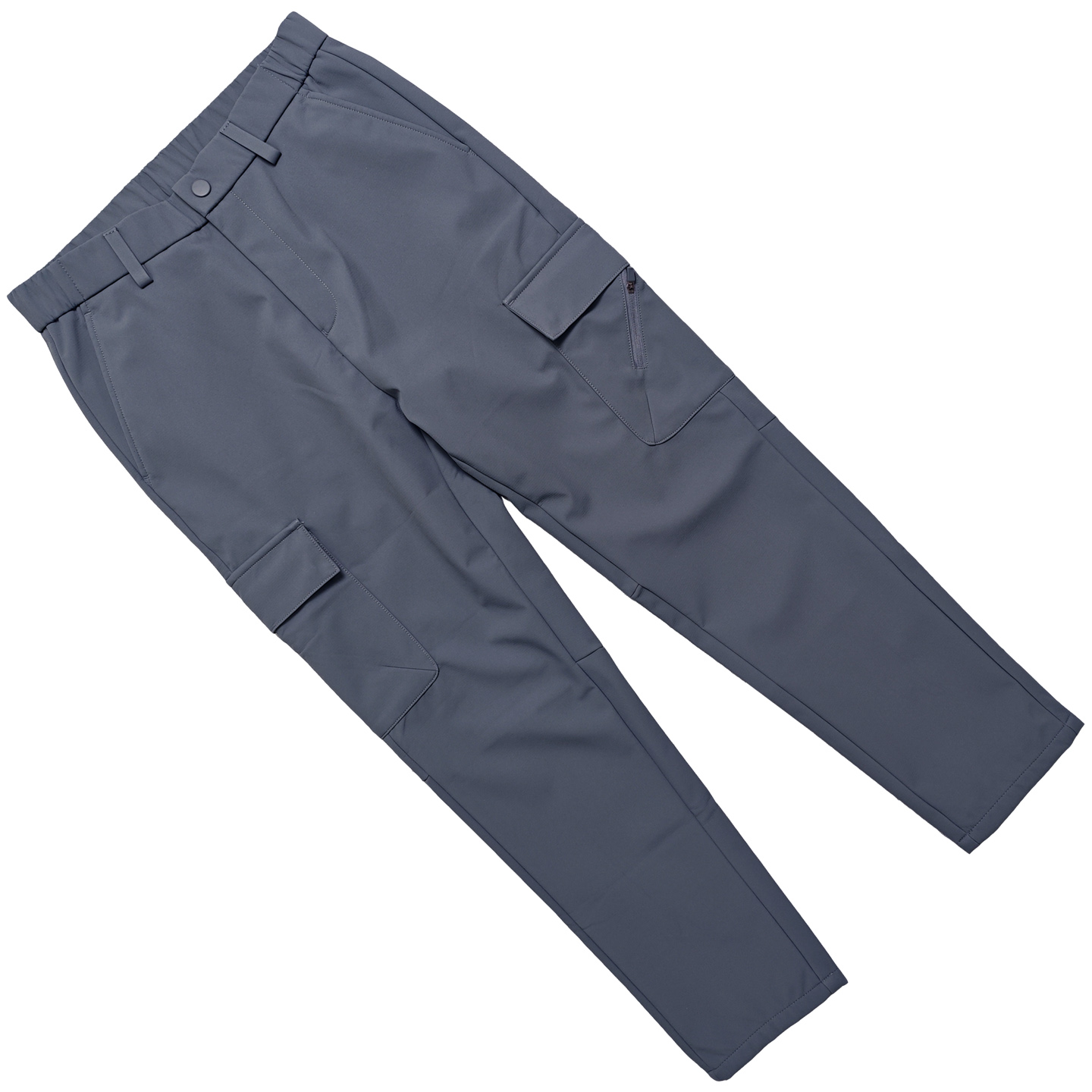 撤柜软壳裤男秋冬季户外运动防风防泼水保暖多袋裤通勤徒步登山裤