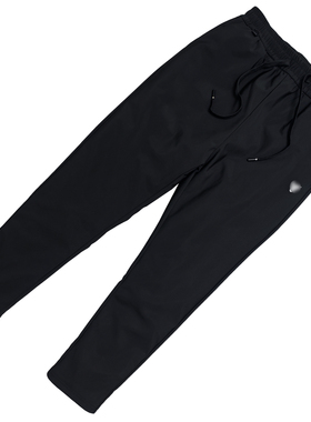 撤柜羽绒裤男冬季黑色防寒保暖含鹅绒针织厚裤子舒适修身锥形版型